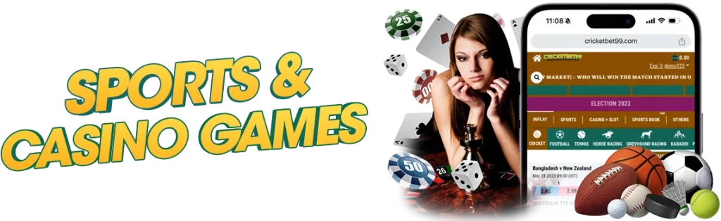 sports and casino games - cricbet999